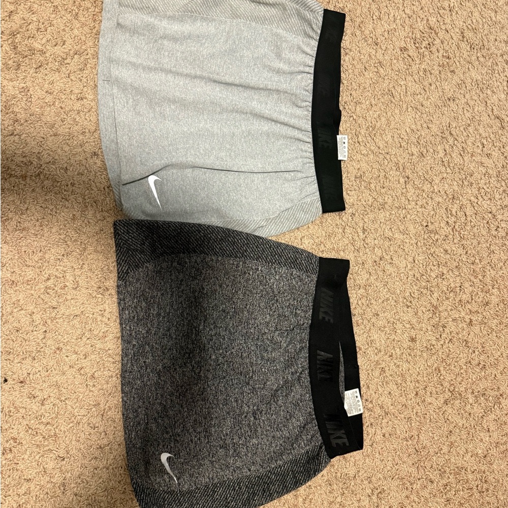 Nike Black and Gray Skort Duo